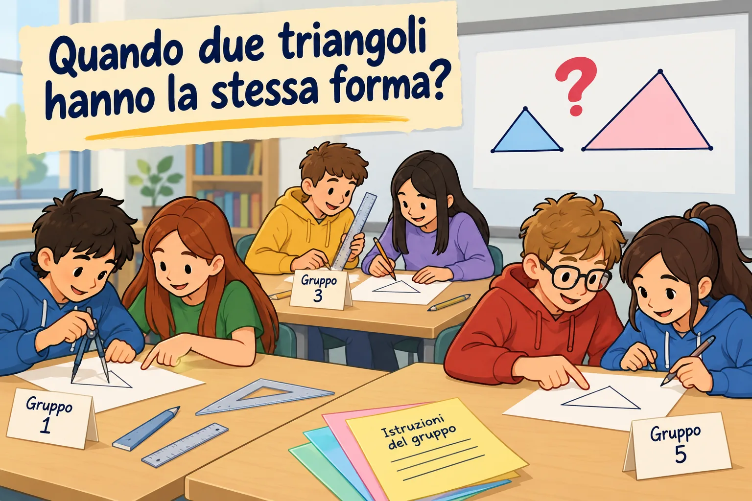 Triangoli con la stessa forma